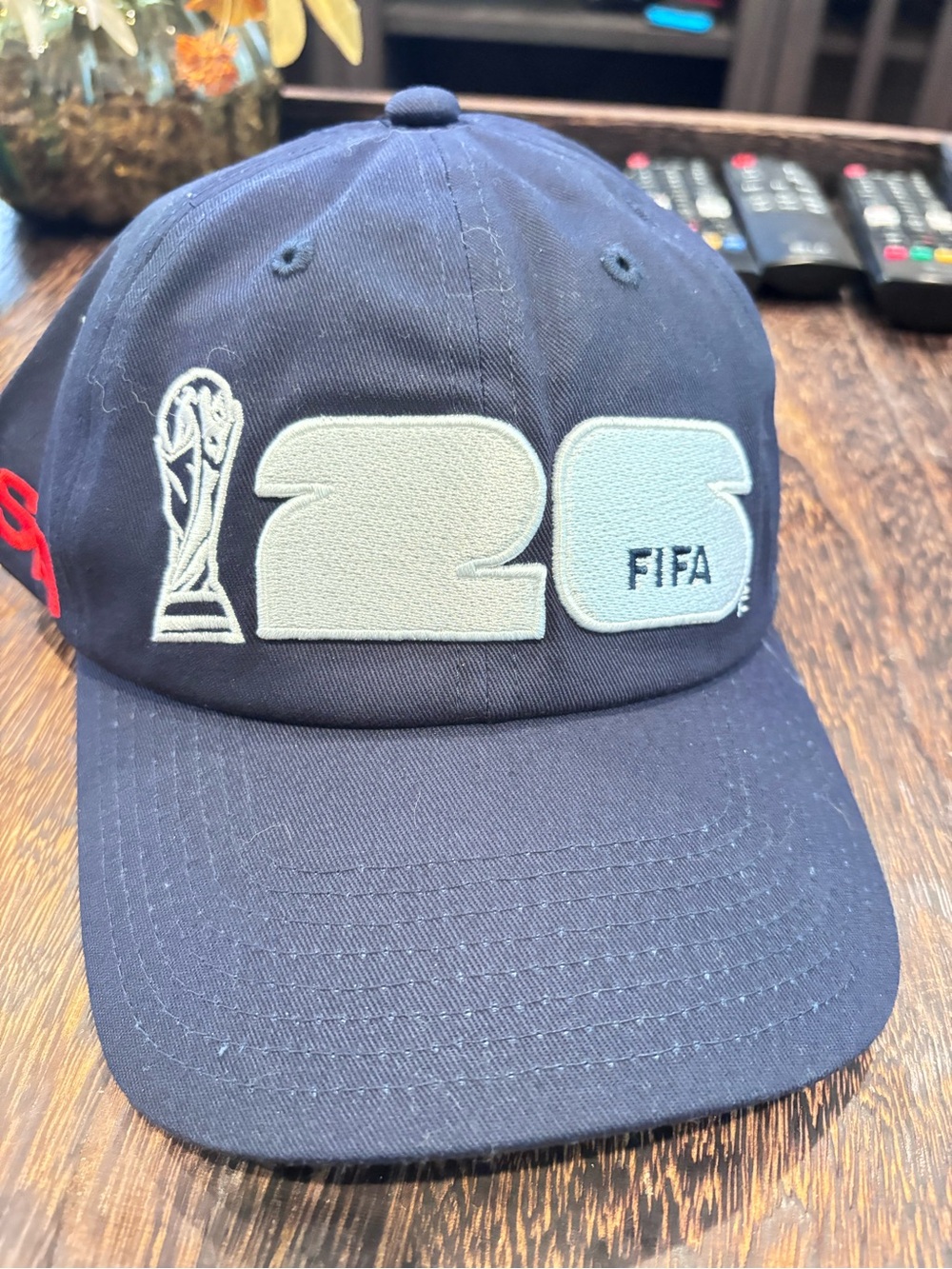 FIFA 2022 Navy Embroidered Baseball Cap